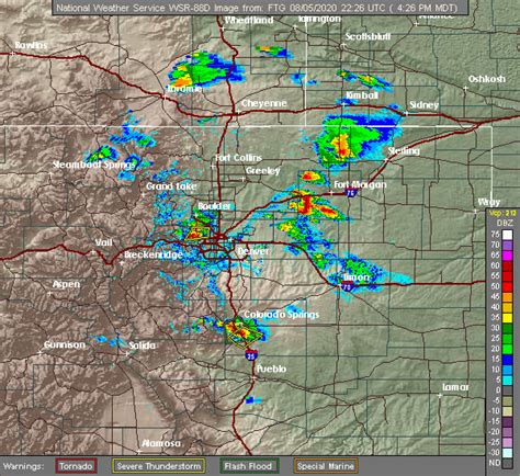 Winds southwesterly 20 to 30 kmh tending southerly later. . Weather radar arvada